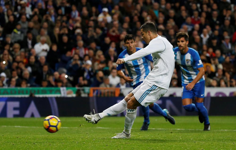 Real Madrid-Málaga: el partido en imágenes