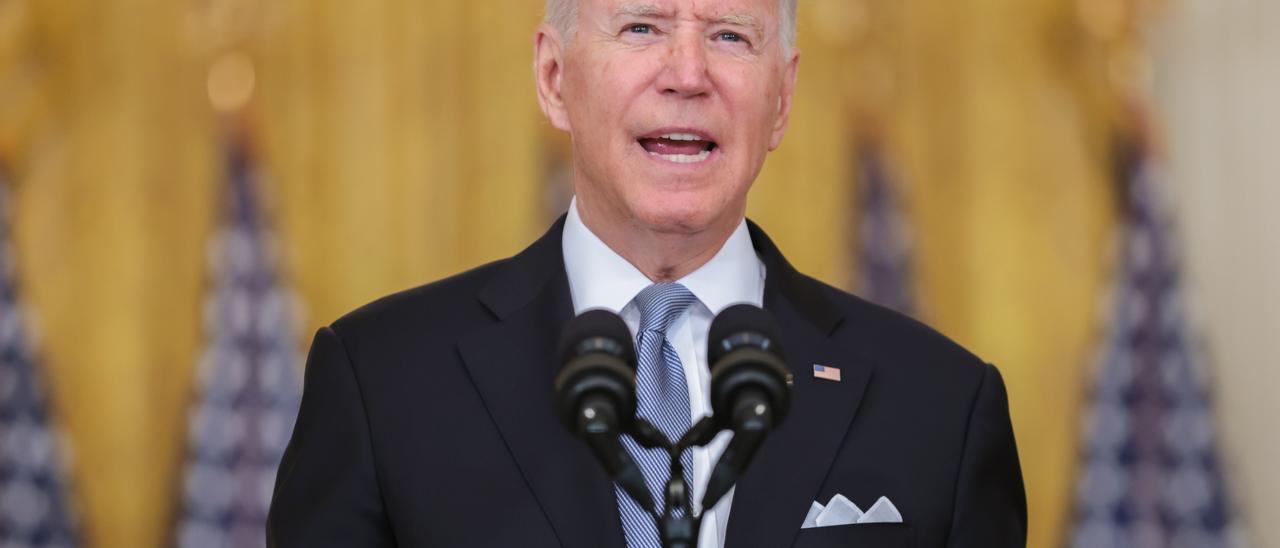 US President Joe Biden delivers remarks on Afghanistan