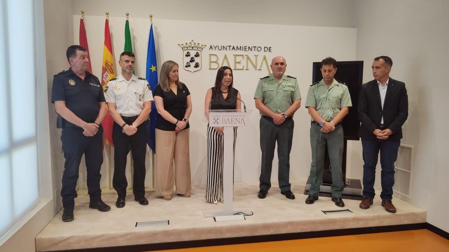 El Ayuntamiento de Baena anuncia la ampliación del sistema de videovigilancia y el refuerzo de la Policía Local