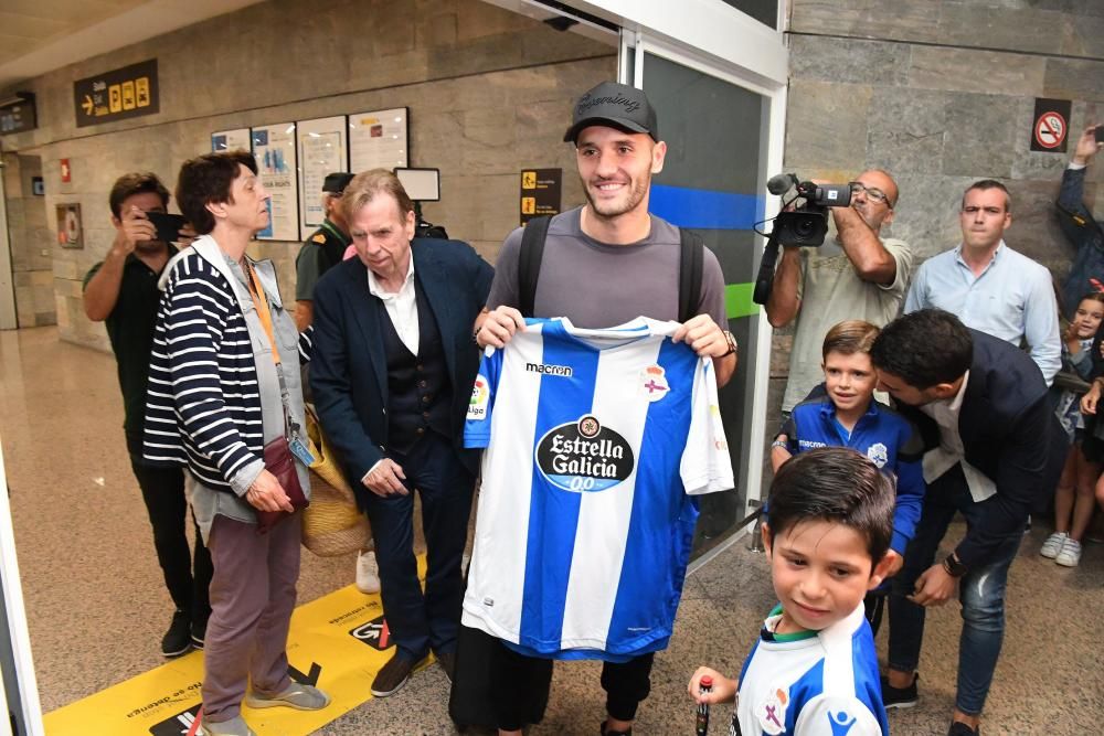 Lucas Pérez ya está en A Coruña