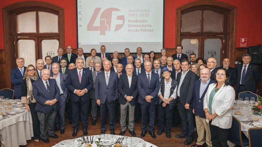 La Fundación Universitaria reúne a los patronos para celebrar sus 40 años