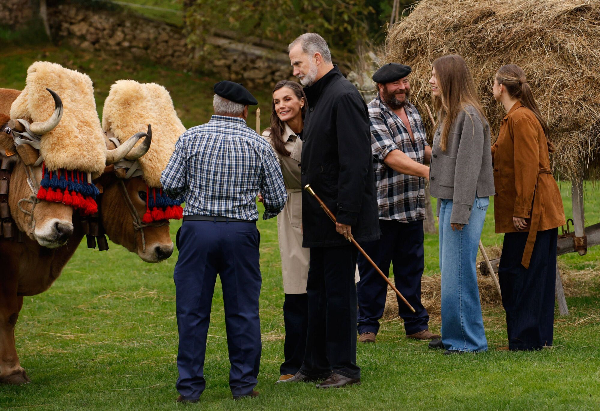  Así fue la visita de la Familia Real a Valdesoto para entregar el premio "Pueblo Ejemplar" de Asturias 2025