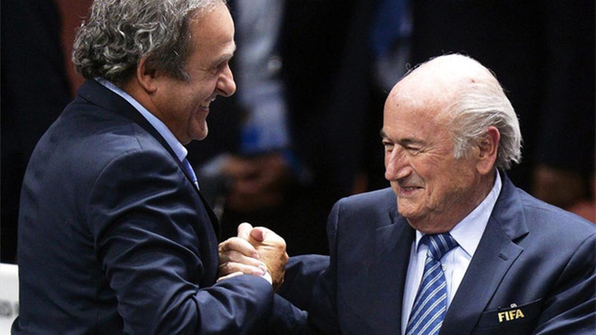 Blatter y Platini recurrirán al TAS