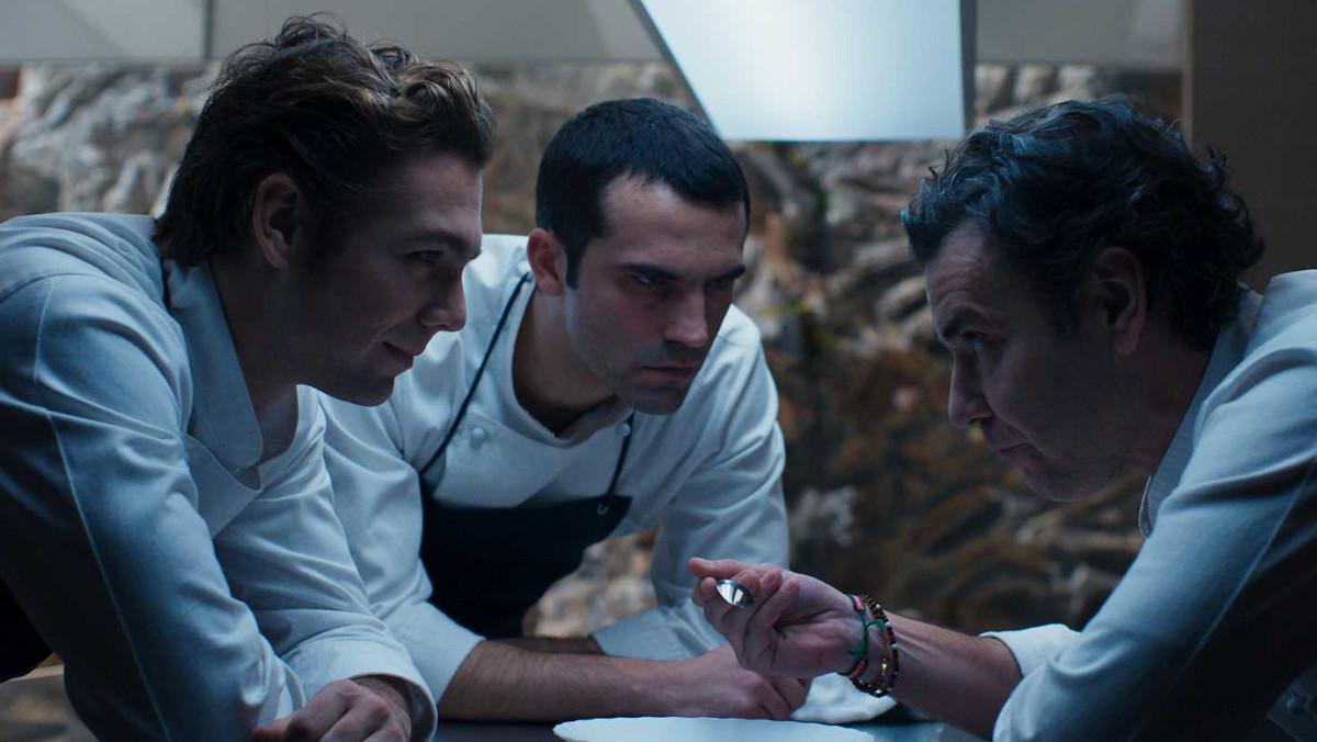 Imagen de la serie 'Gènesi', con Carlos Cuevas (izquierda) y Miquel Fernández (derecha)