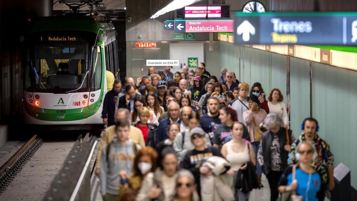 Estación del Metro de Málaga