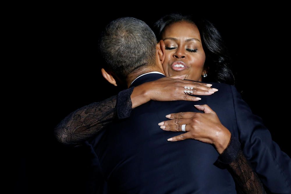 El último discurso de Barack Obama, en imágenes