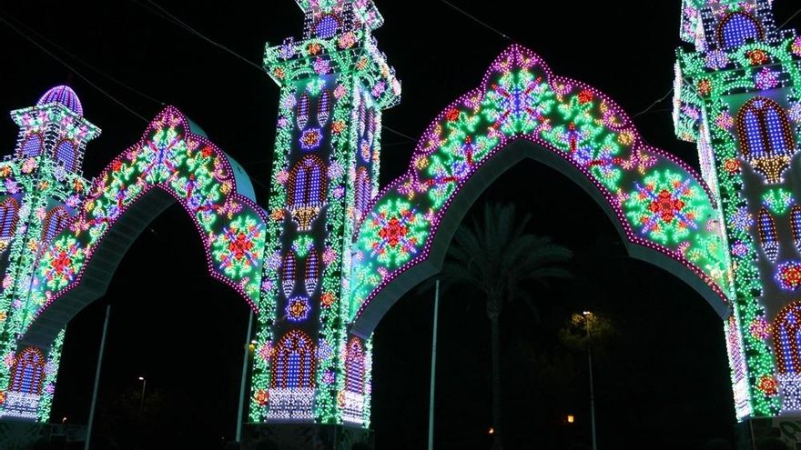 Portada de la Feria de Mérida, en una edición pasada.