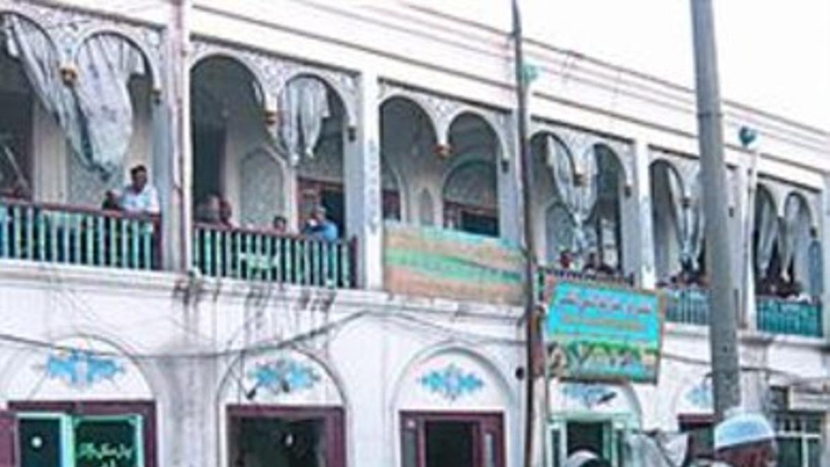 Mercado callejero de Kashgar.