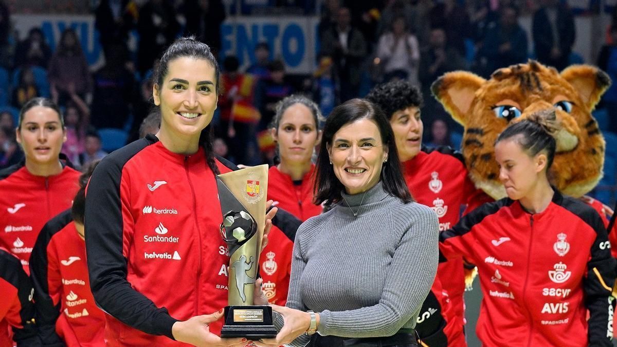Lara González es la capitana de la selección española