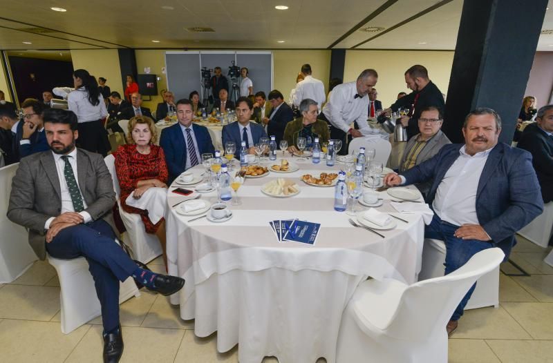 28/0172019 LAS PALMAS DE GRAN CANARIA. Foro Prensa Ibérica con la Consejera de Hacienda del Gobierno de Canaria, Rosa Dávila. FOTO: J. PÉREZ CURBELO  | 28/01/2019 | Fotógrafo: José Pérez Curbelo