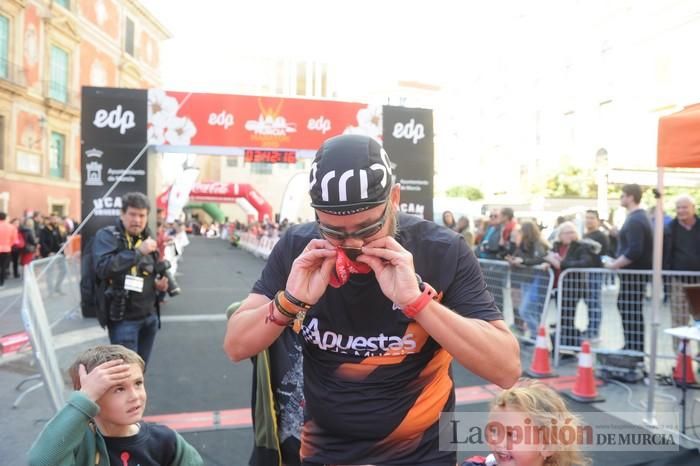 Maratón de Murcia: llegadas (V)