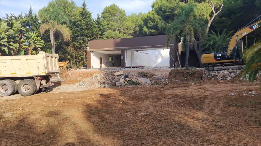 Urbanismo en Ibiza: Casa Lola, derribada