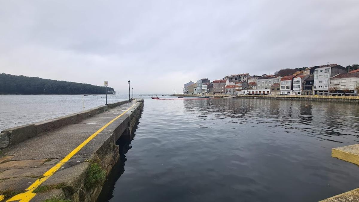 La zona en la que se ubican los parques de cultivo de Carril.