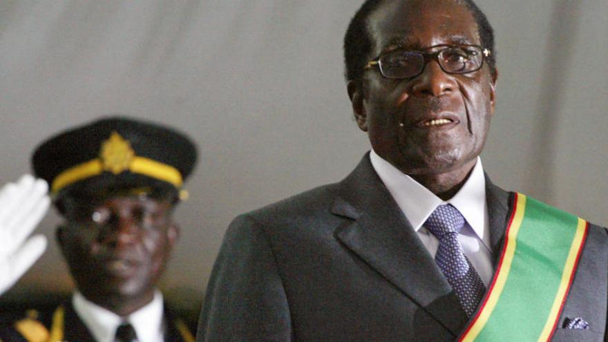 Robert Mugabe en una imagen de archivo.