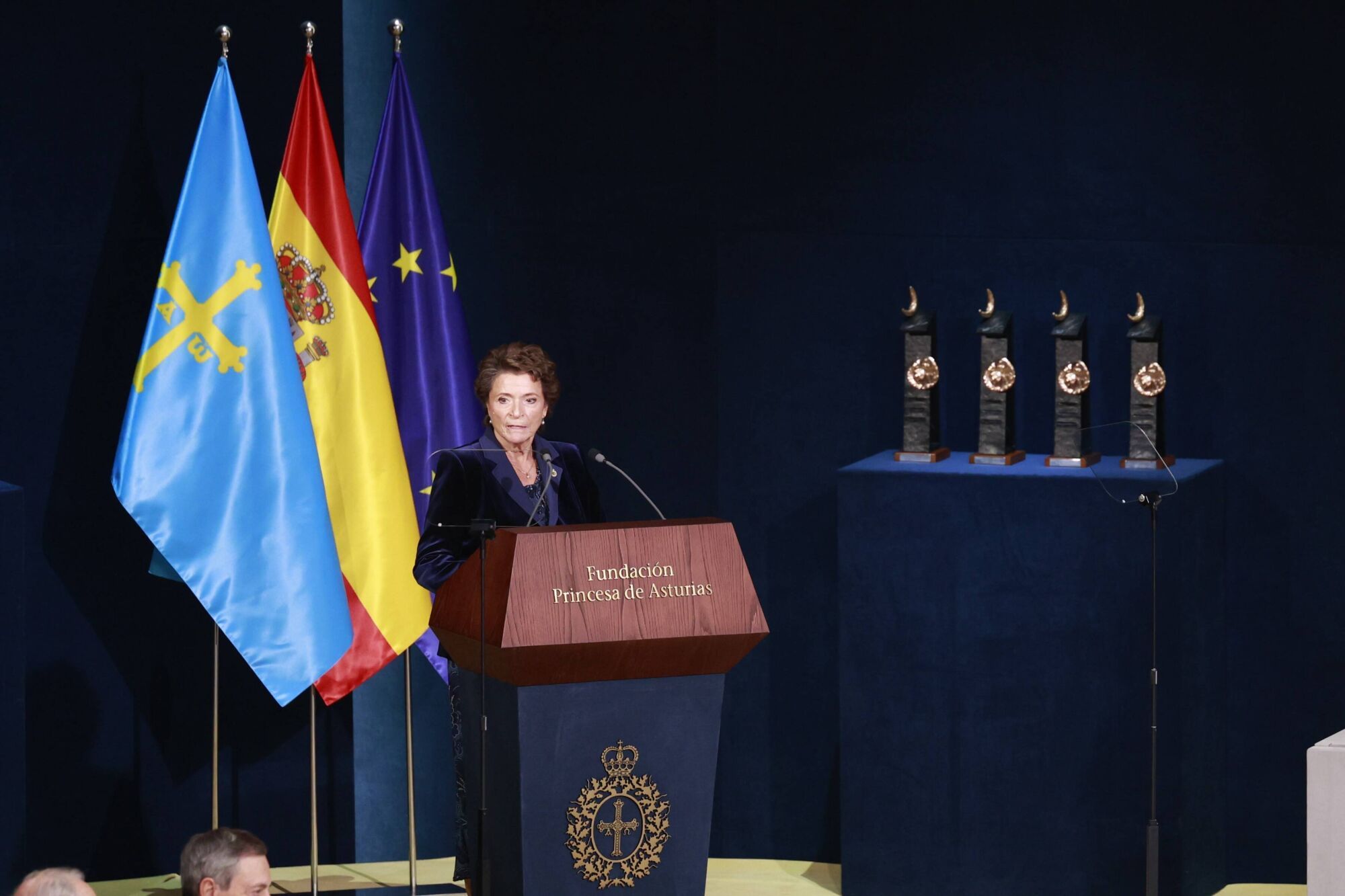 Así fue la ceremonia de los premios "Princesa de Asturias" 2025 en el teatro Campoamor de Oviedo