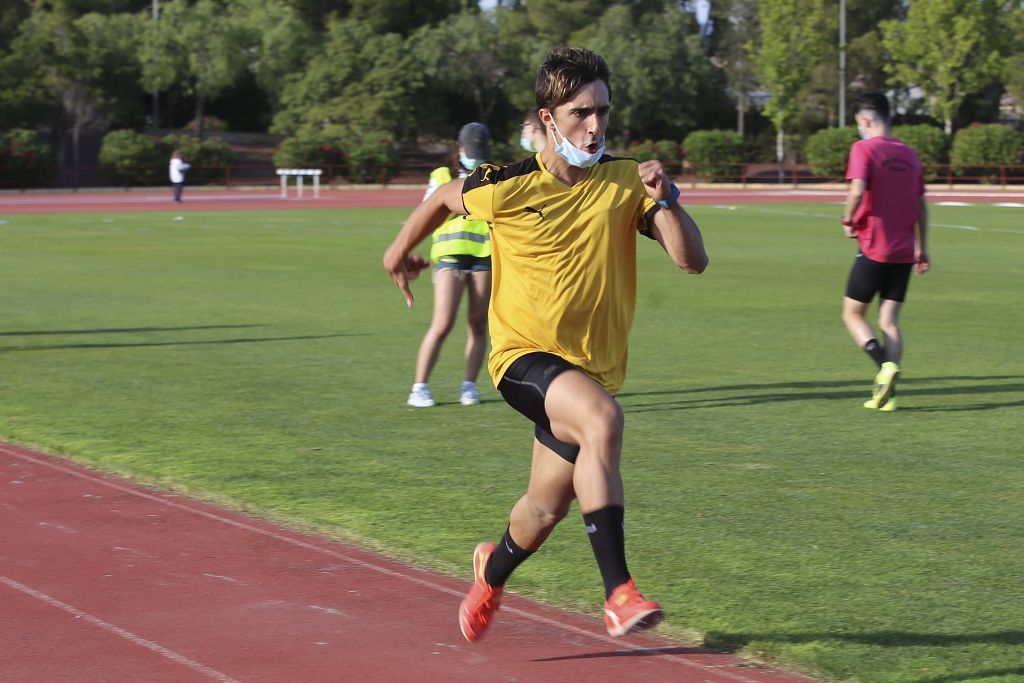 Campeonato regional de atletismo. Primera jornada