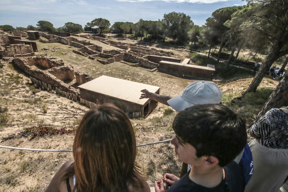 Jornada de puertas abiertas del yacimiento de la Rábita