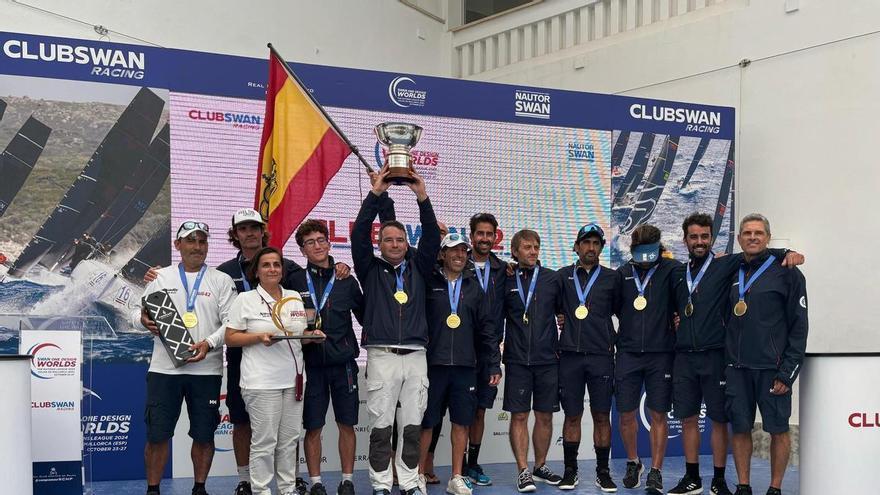 El mallorquín Nadir conquista el mundial de ClubSwan 42 en el Náutico de Palma