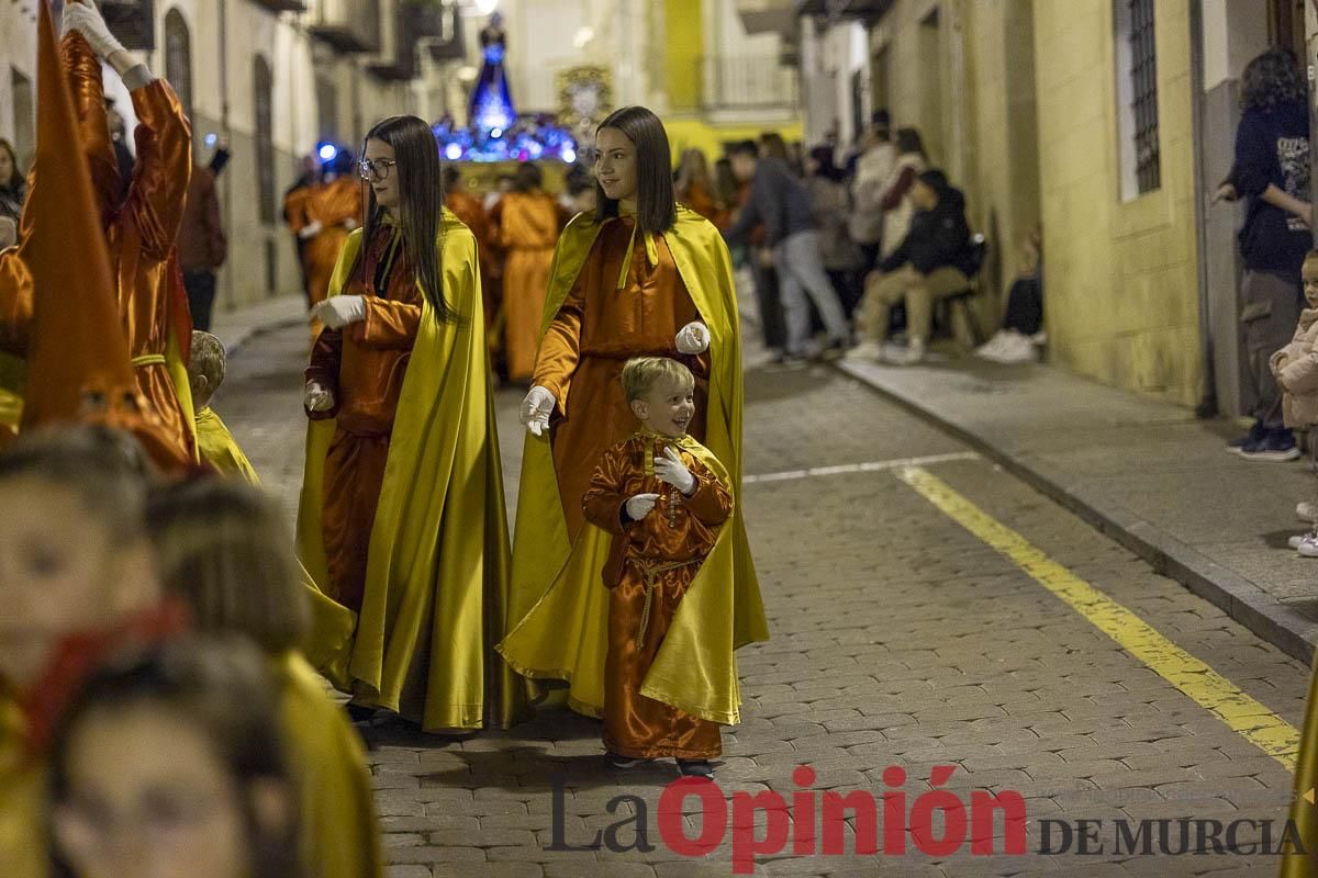 Los niños toman las calles de Caravaca en la procesión de Lunes Santo