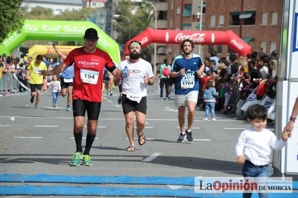 Media Maratón de Murcia: llegada (2ª parte)