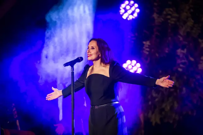 El concert de Luz Casal al Vilar de la Duquessa de Cardona, en imatges