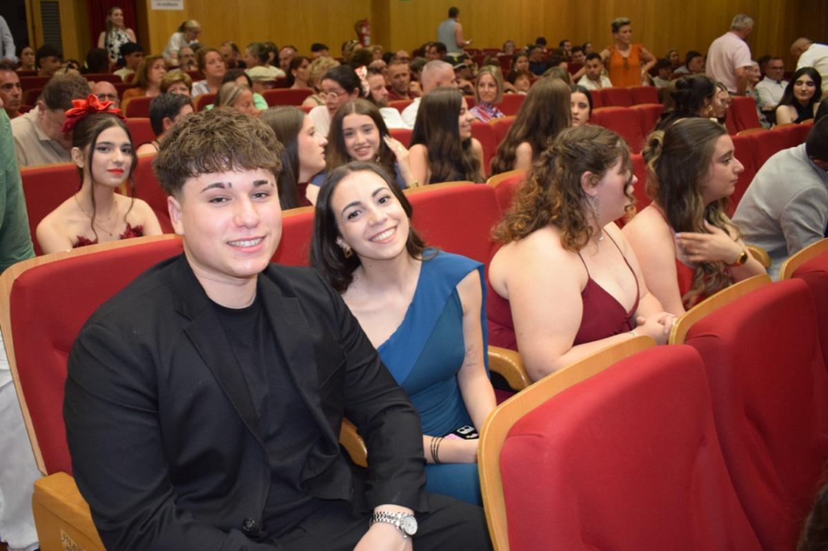 La fiesta de graduación de los alumnos del IES de Valga, en el Auditorio.