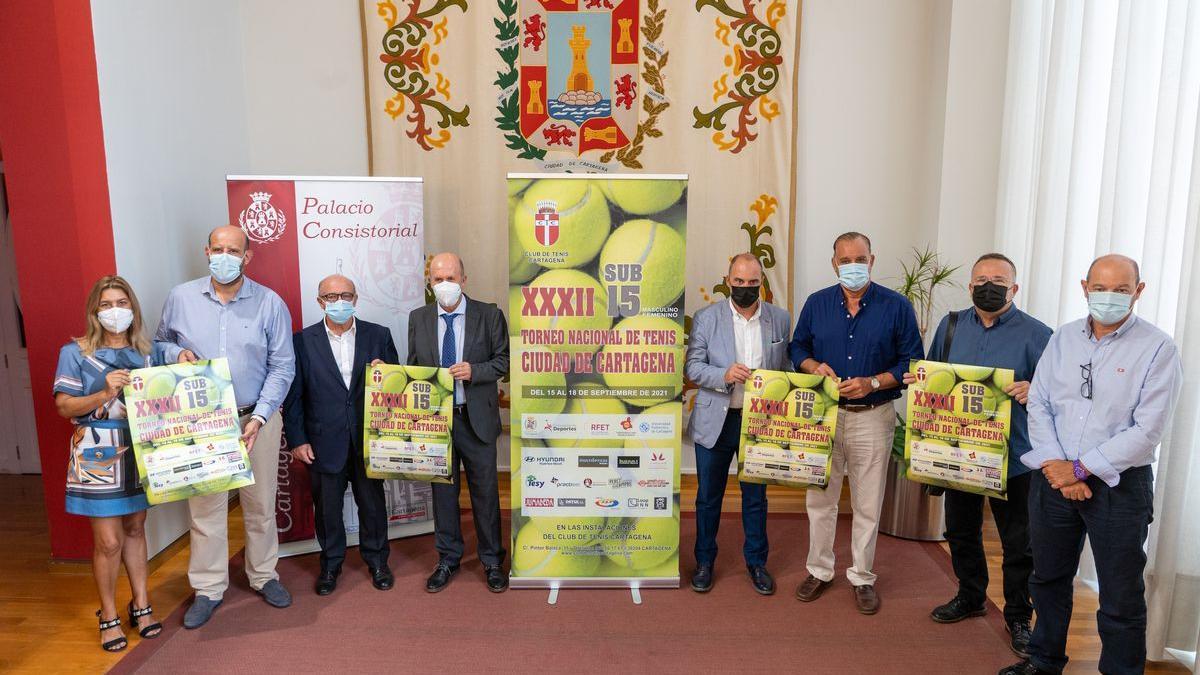 Presentación del torneo nacional sub-15 que se celebrará en Cartagena