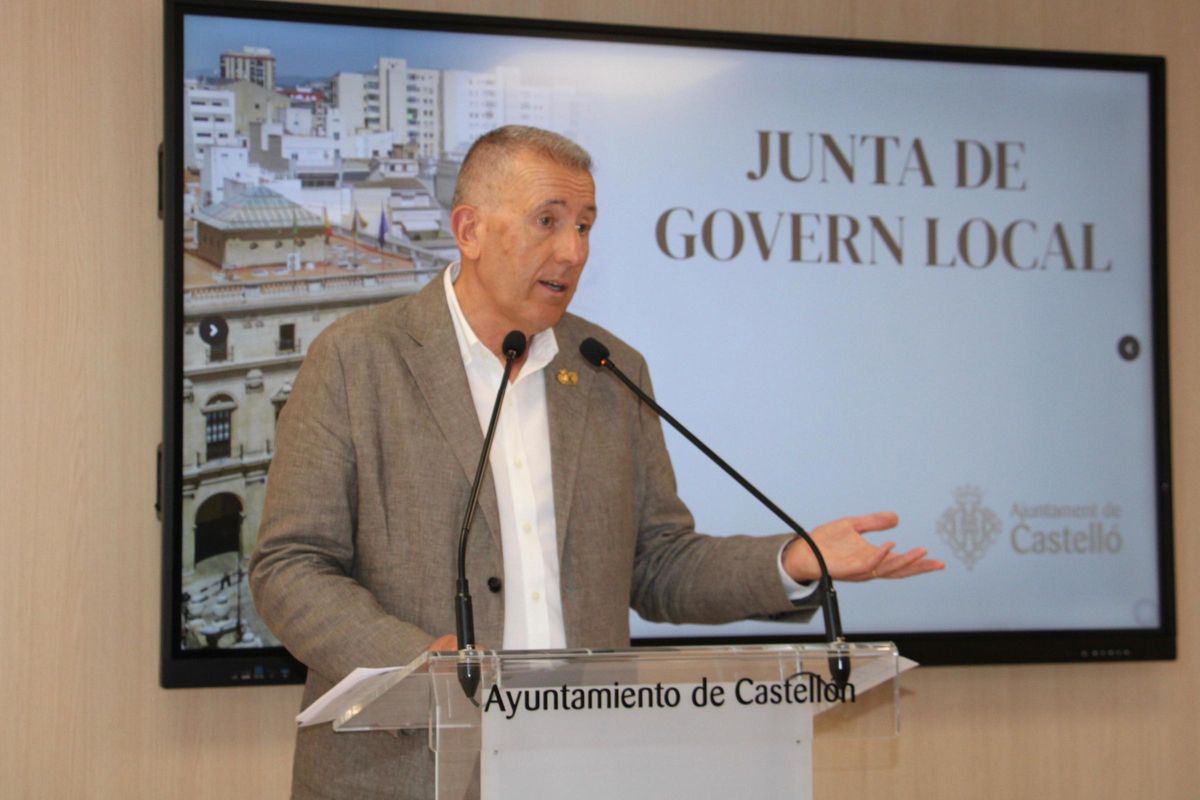 Vicent Sales, portavoz del gobierno municipal de Castelló.