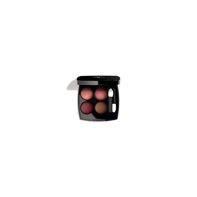 Paleta de sombras 'Les 4 Ombres' en tonos rojizos de Chanel