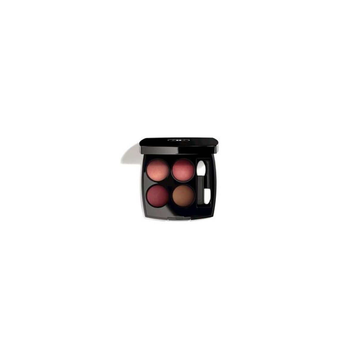 Paleta de sombras 'Les 4 Ombres' en tonos rojizos de Chanel