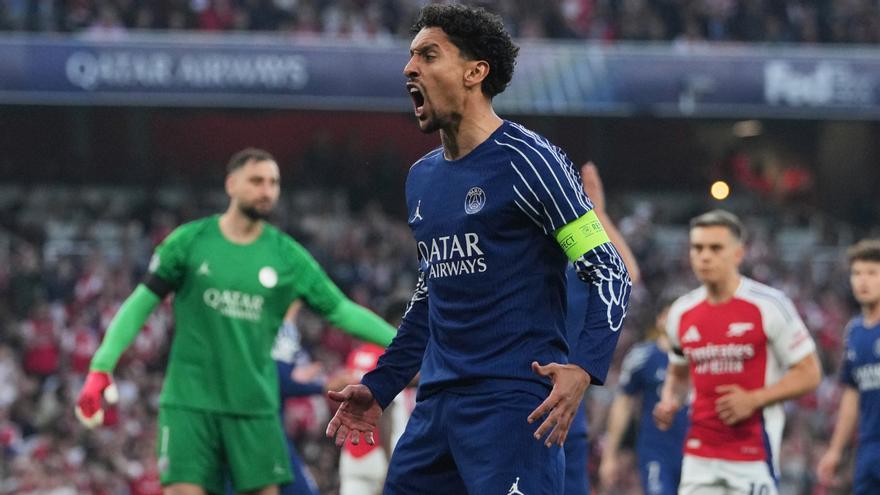Resumen, goles y highlights Arsenal 0 - 1 PSG de la ida de semifinales de la Champions League