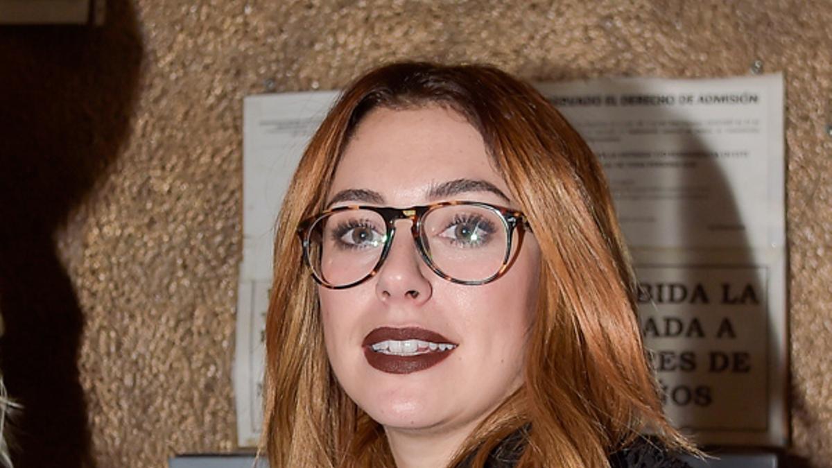 La actriz Blanca Suárez en el concierto de Marlon en Madrid