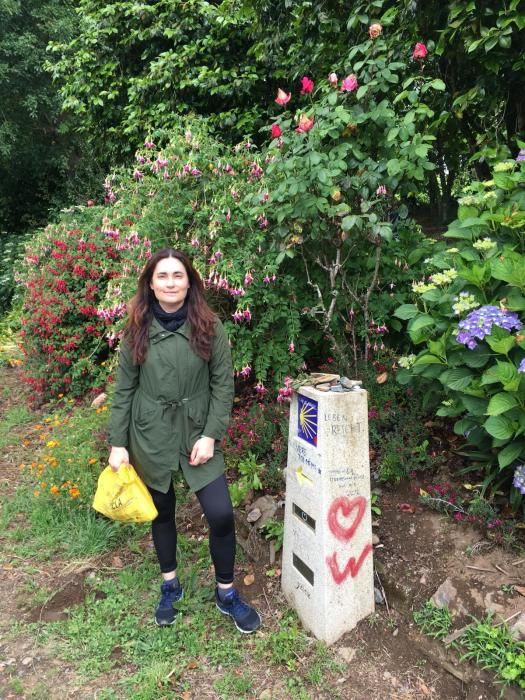 Un Camino de Santiago 'eco' sin 'basuraleza'