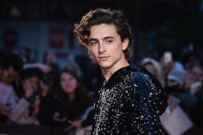 El actor Timothée Chalamet es un icono de la moda
