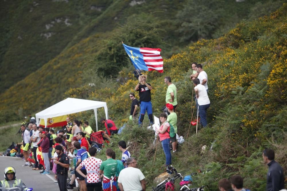 Vuelta ciclista a España. Lagos de Covadonga