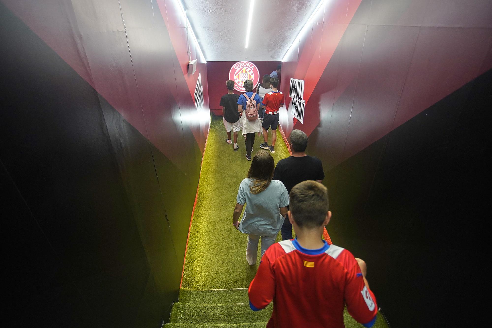 El Tour per l'estadi de Montilivi en imatges