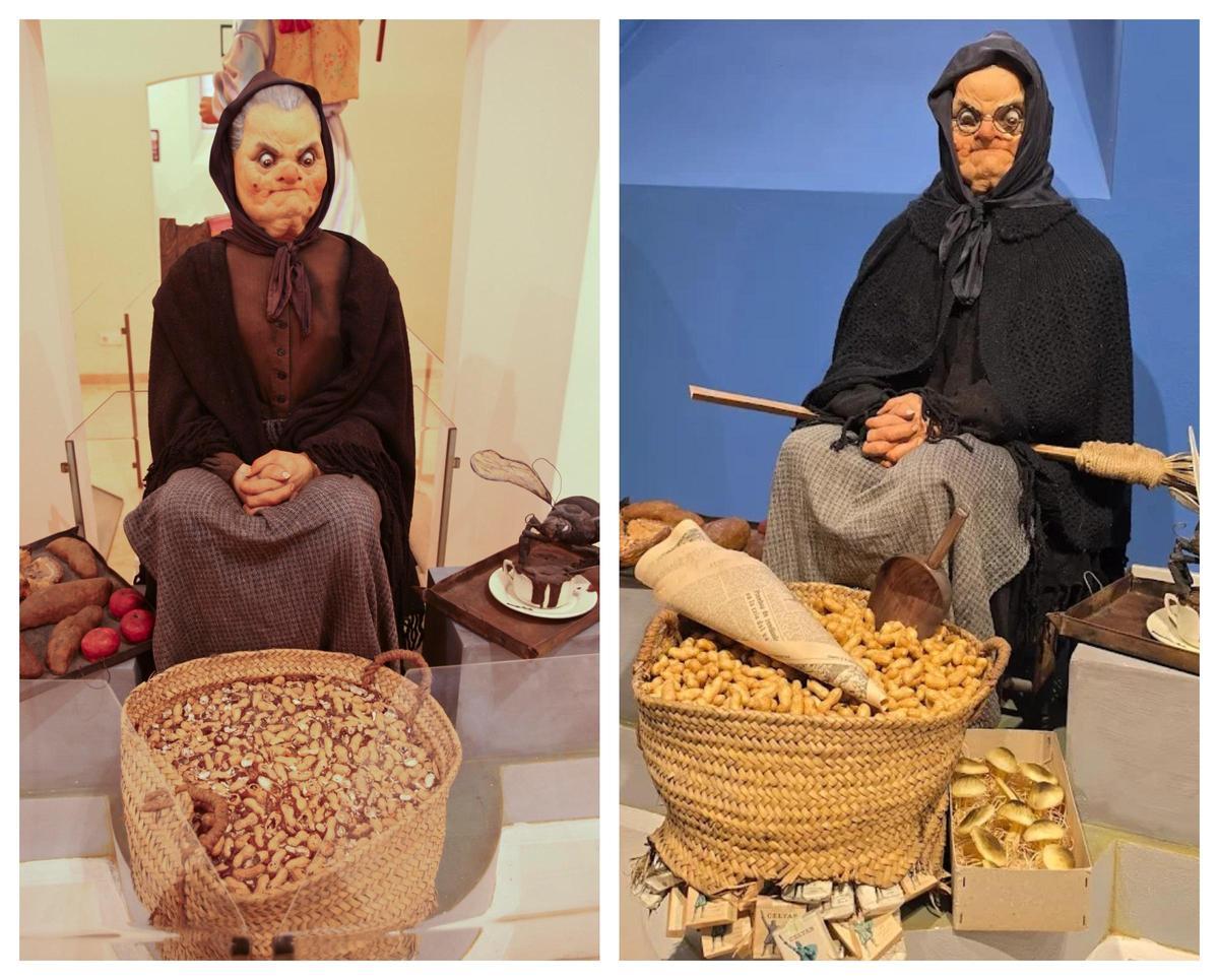 La cacauera de 1943, antes y después del arreglo