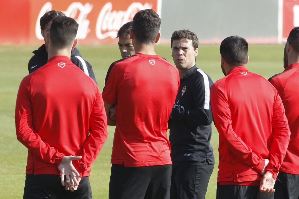 Galería entrenamiento Sporting