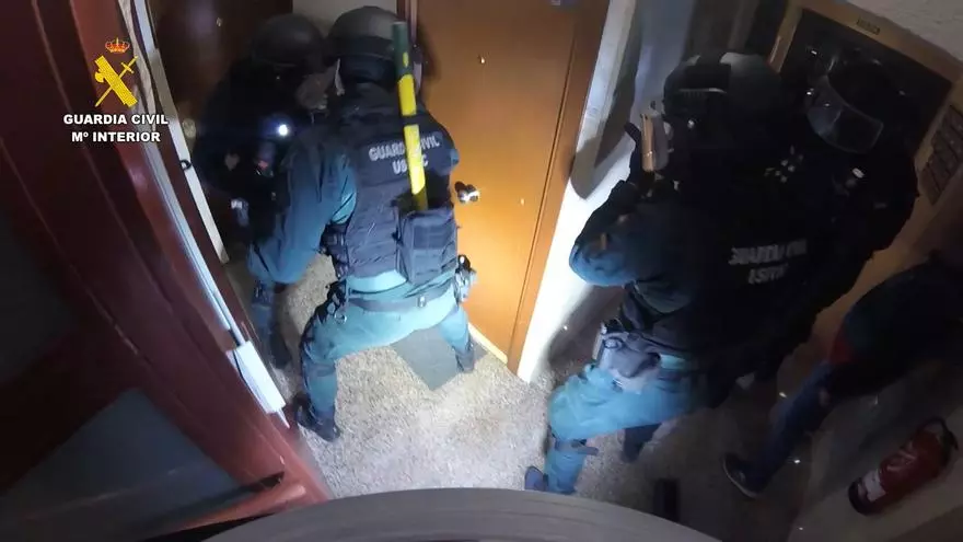 La Guardia Civil de Sagunt acaba con la mayor organización de sustracción de cobre