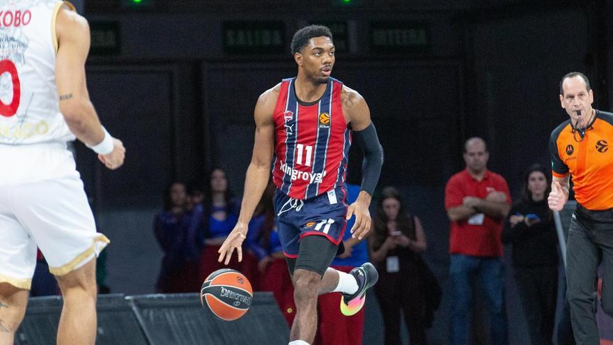 Forrest, durante el partido ante el Mónaco