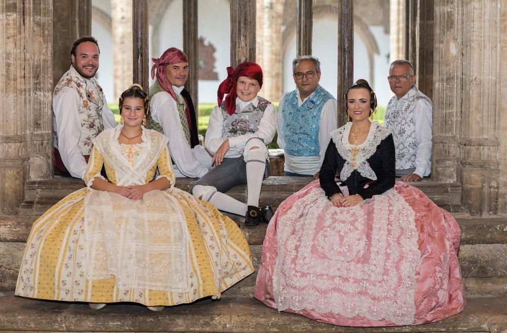 Sueca-Literato Azorín. Presidentes: José Pedro Ros, Jaime Argente, Luis Sánchez y Pedro Luque. Presidente infantil: Christian Pilán. Fallera mayor: Noelia Peña Hidalgo. Fallera mayor infantil: Candela Vicente.