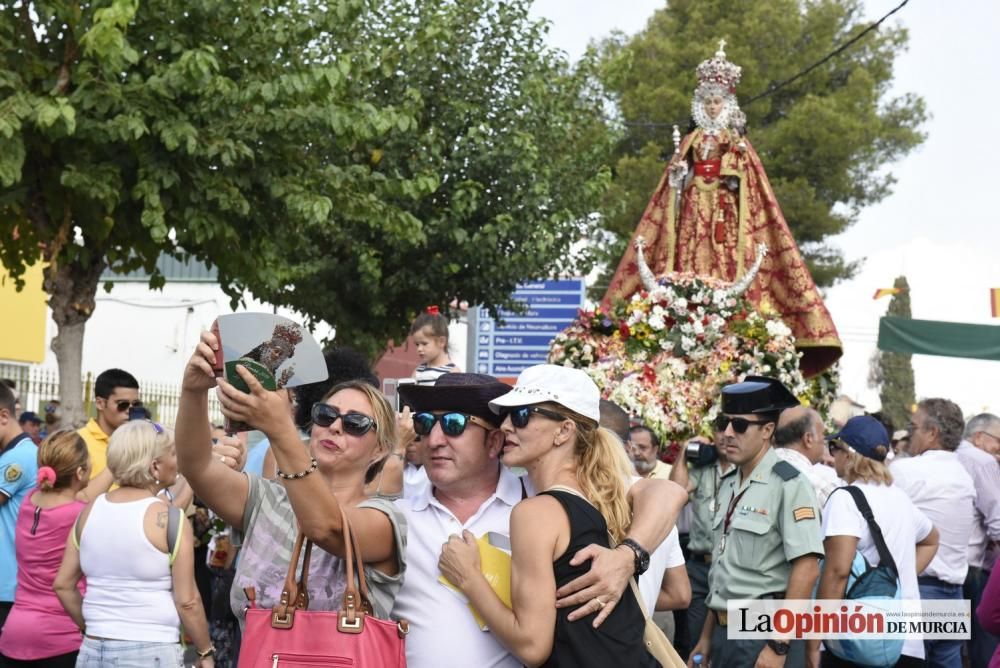 Romería de la Virgen de la Fuensanta: Paso por Alg