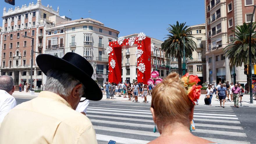 Muchas calles del Centro Histórico se cierran al tráfico durante la Feria.