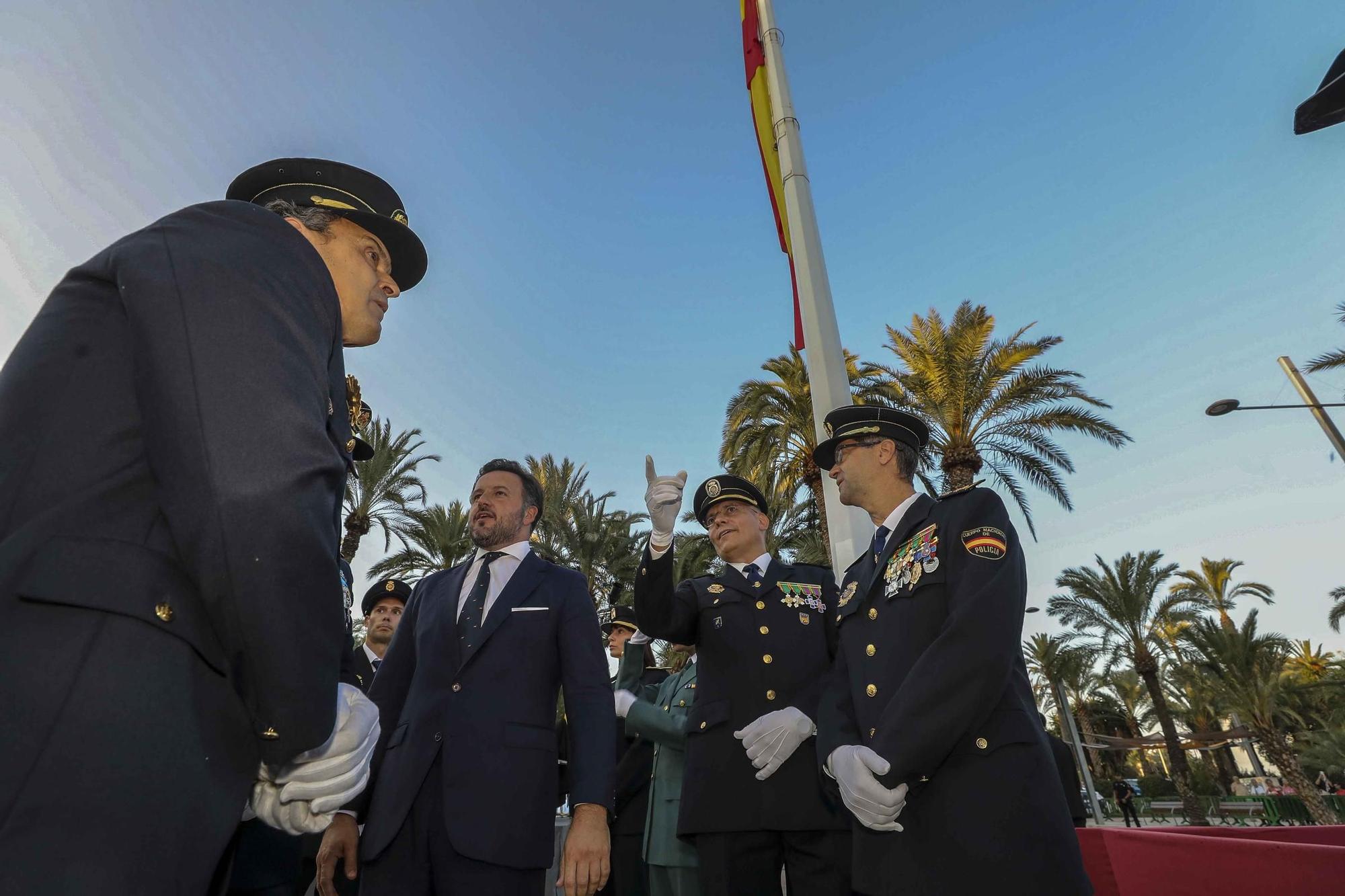 Elche conmemora el dia de la fiesta nacional