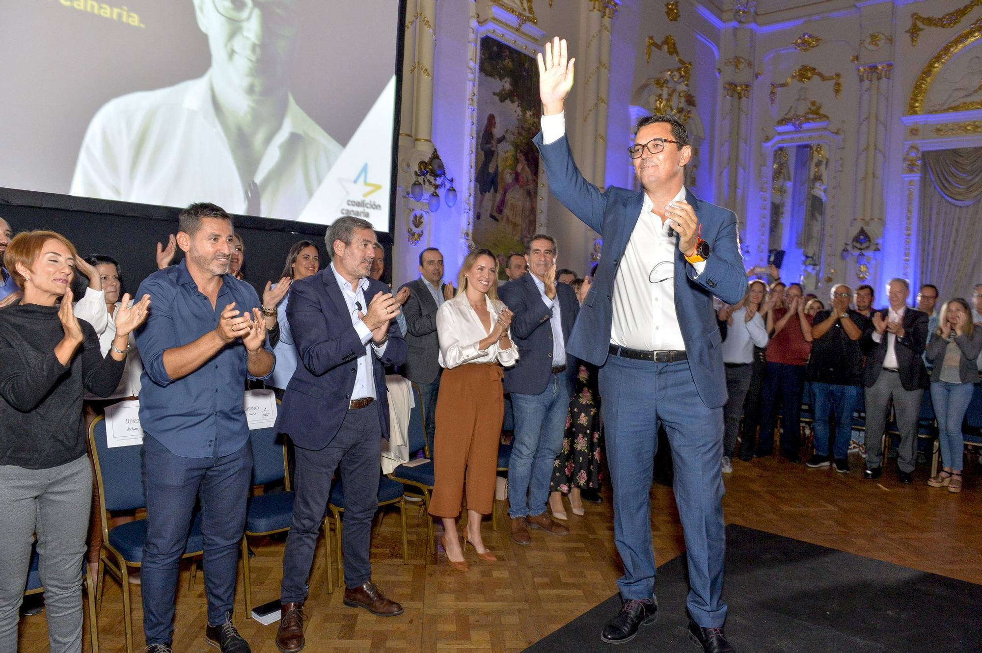 Pablo Rodríguez presenta candidatura al Parlamento por Gran Canaria