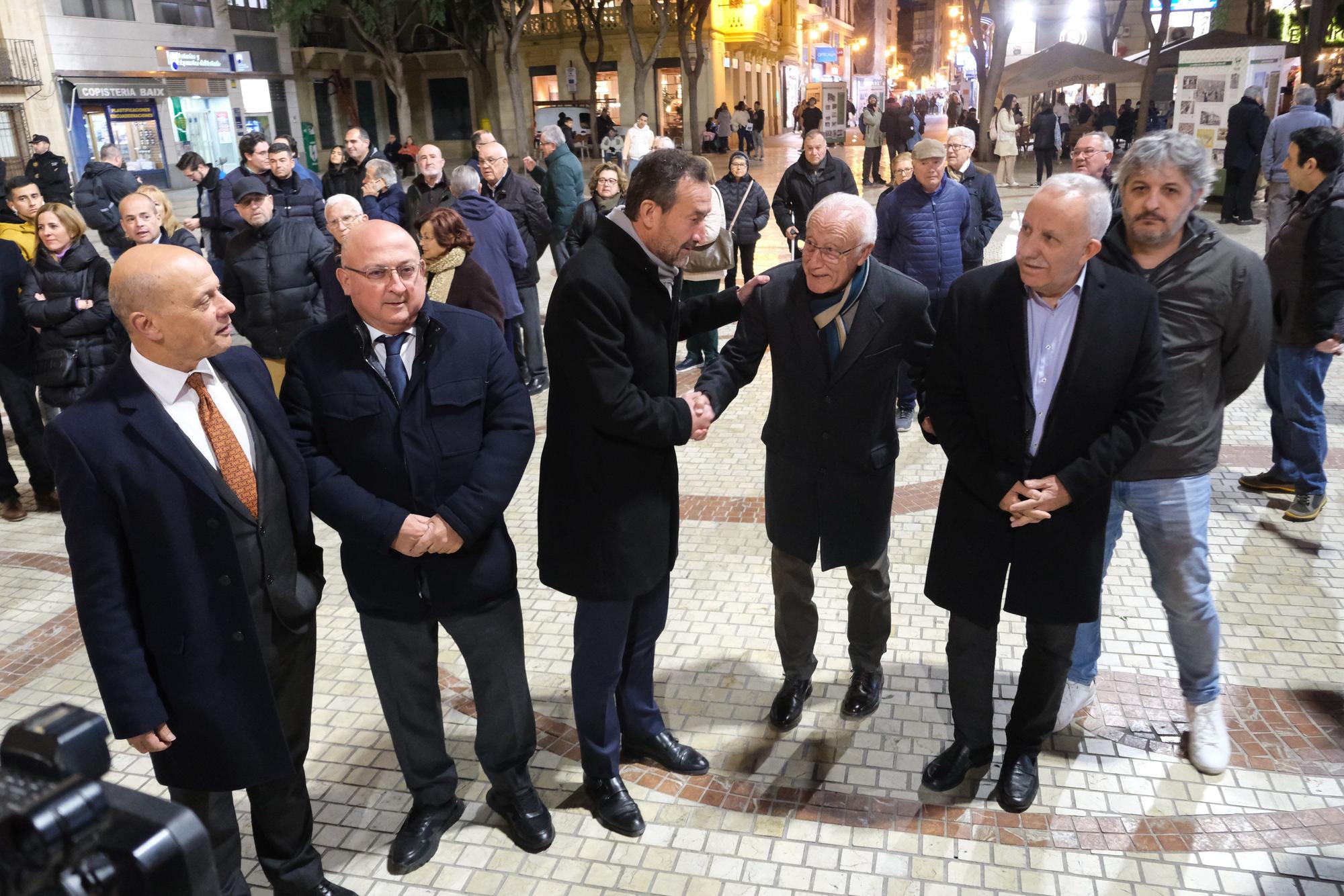 La exposición "100 años de sentimiento franjiverde" llega al centro de la ciudad