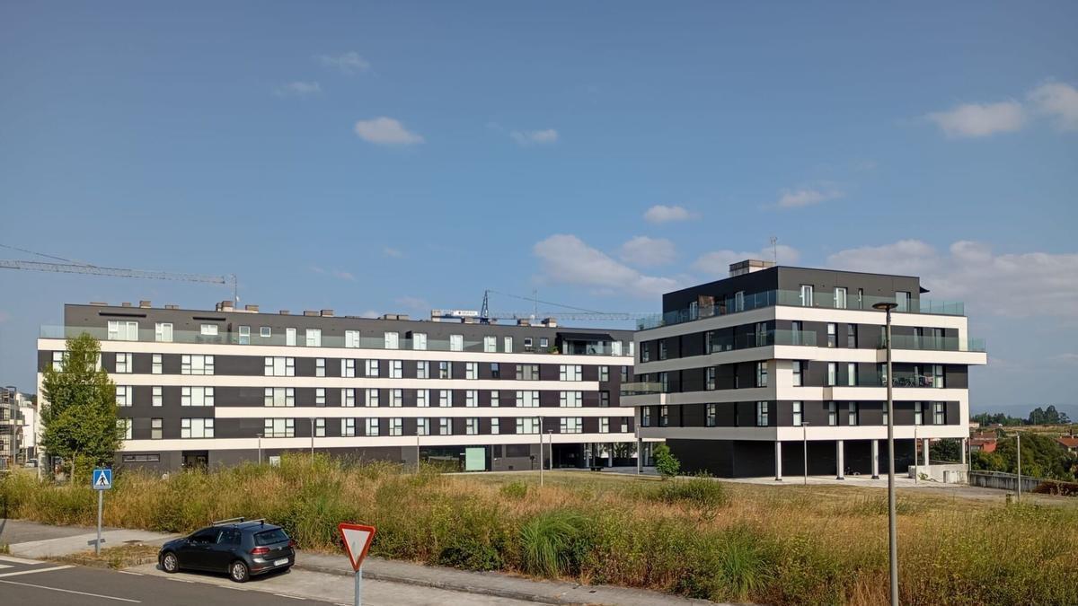 Una parcela para construir vivienda en Santiago.