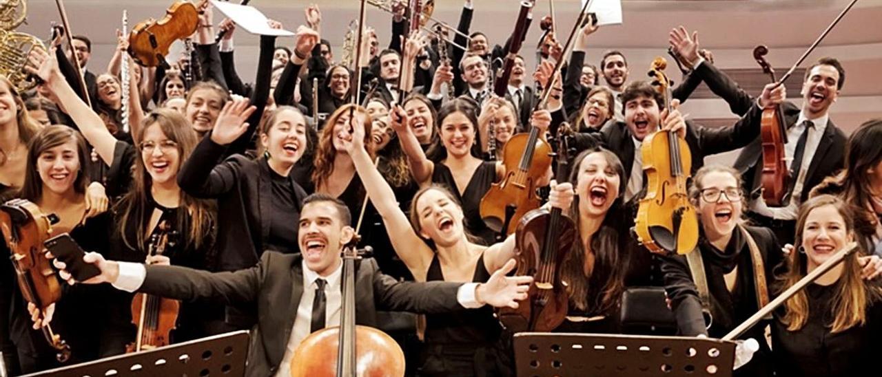 Imagen de archivo de la Joven Orquesta de Canarias. | | LP/DLP/CARLOS PRIETO