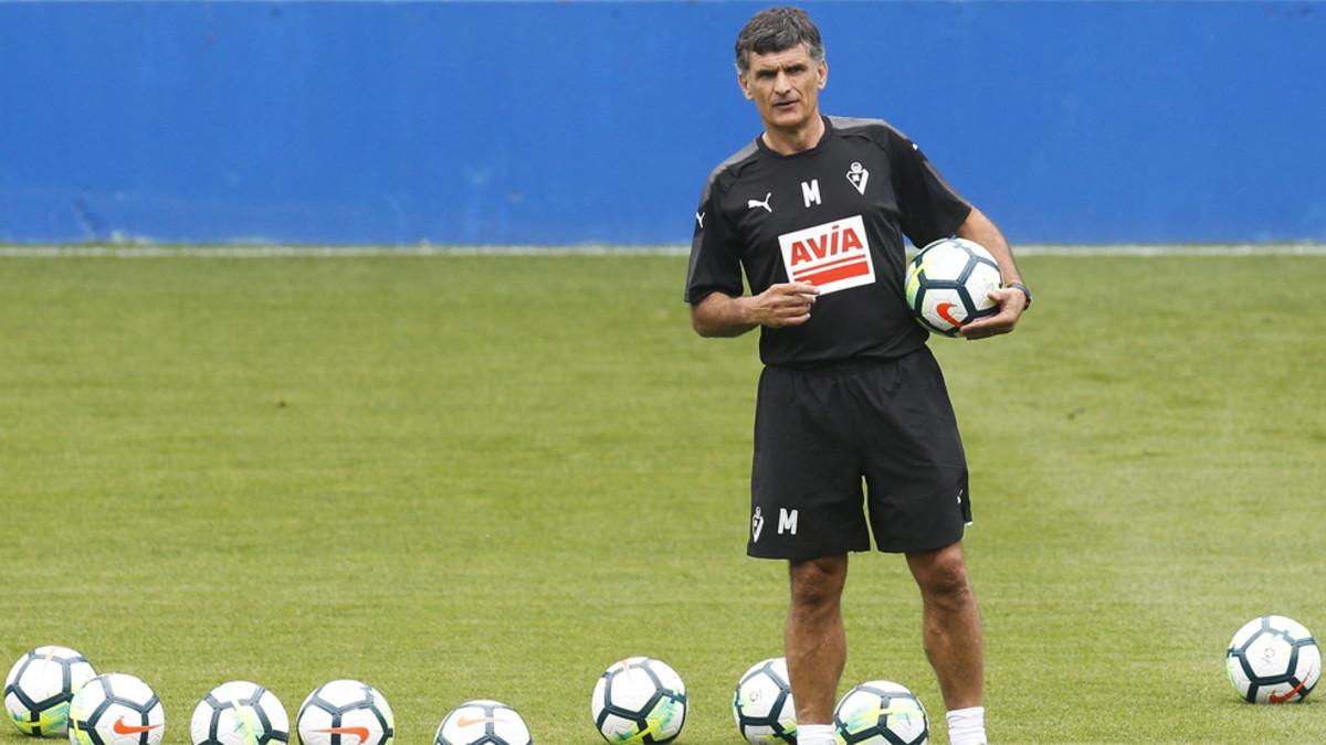 José Luis Mendilibar, técnico del Eibar, mostró su admiración por Ernesto Valverde