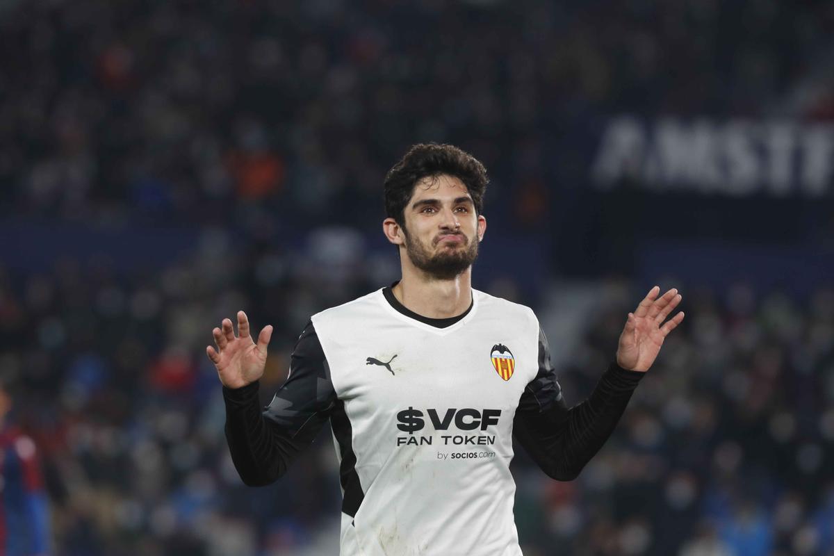 Guedes es uno de los jugadores que más se ha revalorizado en el Valencia CF